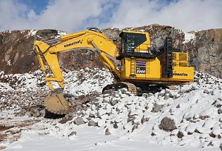 Почему спецтехника Komatsu подходит для суровых условий эксплуатации в России