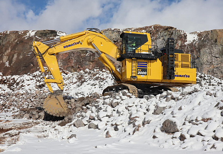 Почему спецтехника Komatsu подходит для суровых условий эксплуатации в России